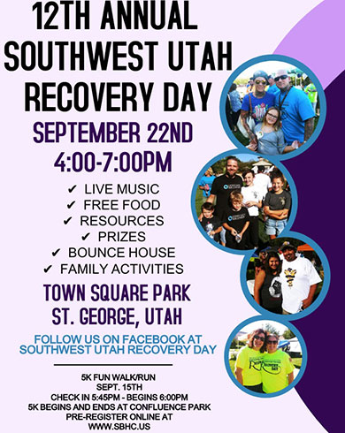 Recovery Day flyer
